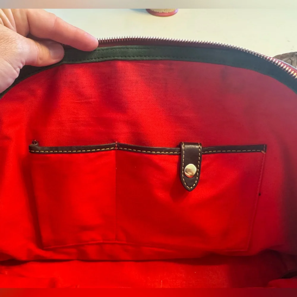 Dooney & Bourke Florentine Leather Domed Sachel - Picture 11 of 14